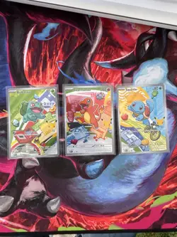 Pokemon TCG | First Partner Illustration Collection Series 1 Kanto Starters 30th - Image 1