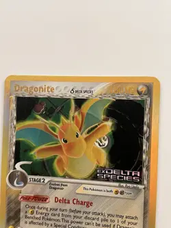 Pokemon Dragonite 3/113 EX Delta Species Reverse Holo Rare Stamped 2005 TCG - Image 2