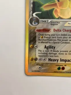 Pokemon Dragonite 3/113 EX Delta Species Reverse Holo Rare Stamped 2005 TCG - Image 5