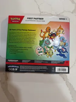 Pokemon First Partner Illustration Series 1 Box Promo Booster 2026 English - Image 2