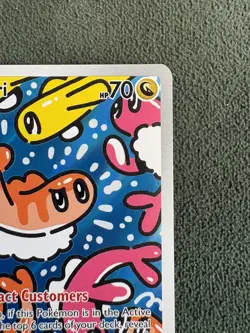 Pokemon TCG 🐟 Tatsugiri 186/167 🐟 Twilight Masquerade Illustration Rare - NM - Image 3