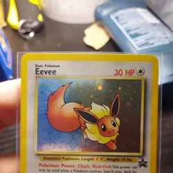 Pokemon Eevee 11/53 Wotc Promo Basic 30 HP Promo Holo English Bite 20 - Image 2
