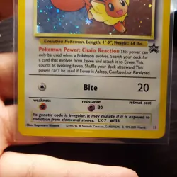 Pokemon Eevee 11/53 Wotc Promo Basic 30 HP Promo Holo English Bite 20 - Image 3