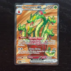 Hydrapple ex 156/142 Pokemon Stellar Crown SV Full Art Ultra Rare Holo NM - Image 1