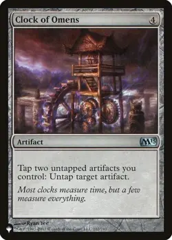 Clock of Omens - Near Mint MTG The List - Image 1