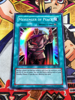 Messenger of Peace srl-102 (NM+) Super Rare Yu-Gi-Oh! - Image 1