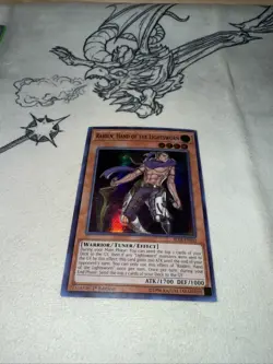 YUGIOH TCG RAIDEN HAND OF THE LIGHTSWORN BLLR-EN042 ULTRA 1ST EDITION NM - Image 1
