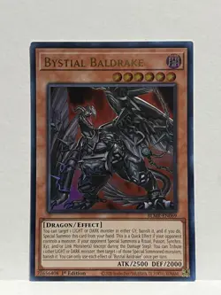 Bystial Baldrake BLMR-EN069 Ultra Rare NM 1st Edition Yugioh TCG - Image 1