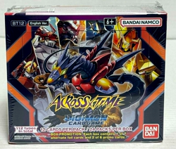 Digimon Card Game Across Time BT-12 Booster Box 24 Packs Per Box Factory Sealed - Image 1