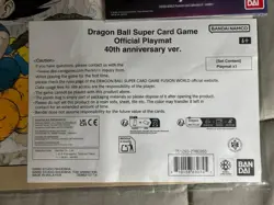 Dragon Ball 40th Playmat Limited Edition + Game Card Fusion 01-Pop Up Tour 2026 - Image 2