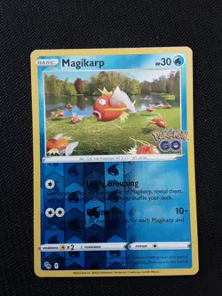 Magikarp - 021/078 - Rev Holo Common - Pokemon Go - Pokemon Card - NM - Image 1