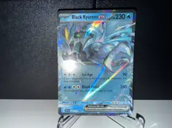 2024 Pokemon TCG Black Kyurem ex 048 Surging Sparks Double Rare Card NM+ - Image 1