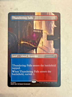 Thundering Falls (Borderless) Murders at Karlov Manor Regular - Near Mint x2 - Image 1