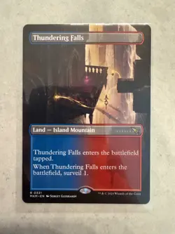 Thundering Falls (Borderless) Murders at Karlov Manor Regular - Near Mint x2 - Image 2