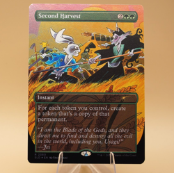 Second Harvest | 2380 | Foil | Rare | Secret Lair | Stan Sakai TMNT | MTG - Image 1