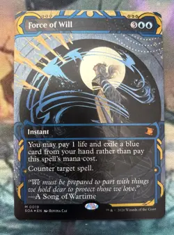 Force of Will FOIL - Secrets of Strixhaven Mystical Archives - Magic MTG - Image 1