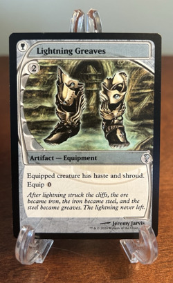 MTG - Lightning Greaves - Future Sight Frame - Mystery Booster 2 - Image 1
