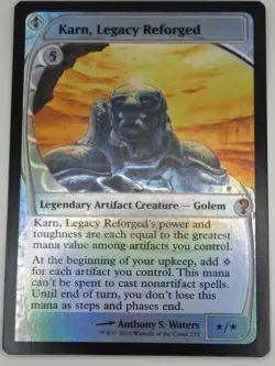 Karn, Legacy Reforged (MB2#255) Future Sight Foil NM - MtG Magic the Gathering - Image 1
