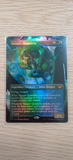 Tanazir Quandrix | Foil | Borderless | MTG | STX | Near Mint | Englisch EN - Image 1