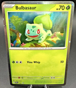 Pokemon TCG Bulbasaur Cosmos Holo Black Star Promo SVP 046 NM - Image 1