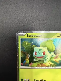 Pokemon TCG Bulbasaur Cosmos Holo Black Star Promo SVP 046 NM - Image 3