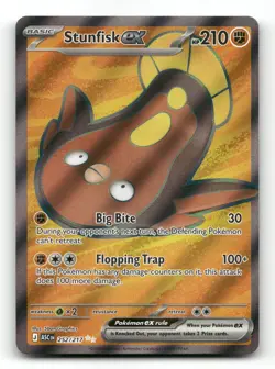 Stunfisk ex 252/217 - ME: Ascended Heroes - Pokemon Card NM/M - Image 1