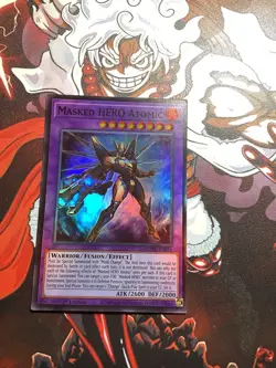 Yu-Gi-Oh! Maze of Muertos - Masked HERO Atomic MZMU-EN016 - Image 1