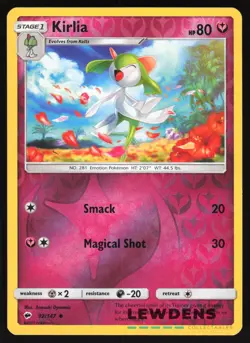 Kirlia - 92/147 - Reverse Holo Uncommon - Burning Shadows - Pokemon Card - Image 1