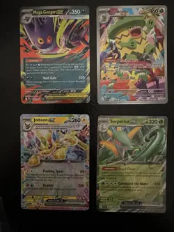 Pokemon 8 Card EX Lot NM Mega Gengar Jolteon Leafeon+more TCG - Image 2
