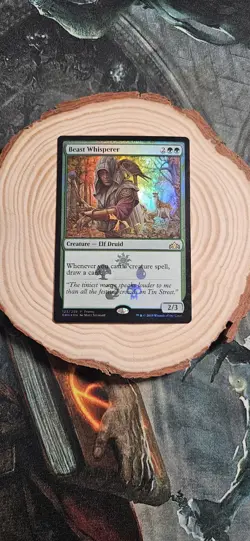 Beast Whisperer Foil [Media Promos] Magic MTG Cards LP - Image 1