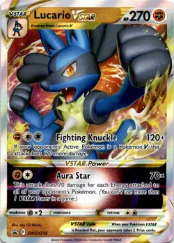 Lucario VSTAR Promo SWSH: Sword & Shield Promo Cards SWSH214 NM - Image 1