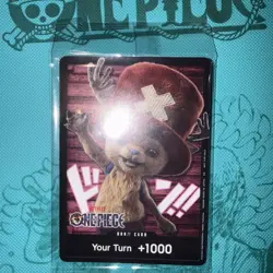 One Piece TCG Live Action Chopper Don Card Promo English Sealed 2026 - Image 1