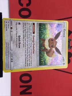 Eevee 101/149 General Mills Holo Common Pokemon TCG 2017 MP - Image 4