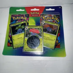 Enhanced 2-Pack Blister Oddish, Gloom Vileplume Pokemon Booster TCG Promo Sealed - Image 1
