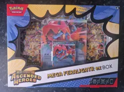 Sealed Pokemon: Mega Evolution Ascended Heroes Mega Feraligator Ex Box - UK - Image 1