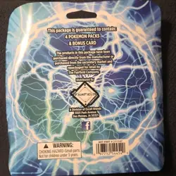 Pokemon (TCG) Lightning Set 4 Pack's + 1 Promo SEALED - Image 2