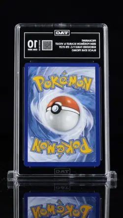 Pokemon Shrouded Fable PC ETB Pokemon Center Promo Pecharunt #129 TAG 10 - Image 3