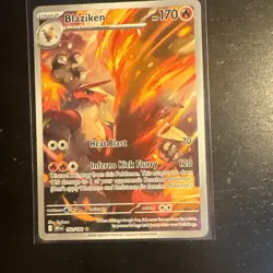 Blaziken 192/182 Destined Rivals Pokemon Illustration Rare Near Mint - Image 1