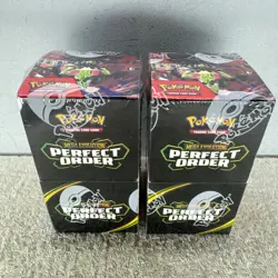 2x Pokemon TCG Perfect Order Half Booster Boxes x18 Packs Each (36) NEW SEALED - Image 2
