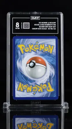 2019 Pokemon Pikachu & Zekrom GX #SM168 TAG 8 - Image 2