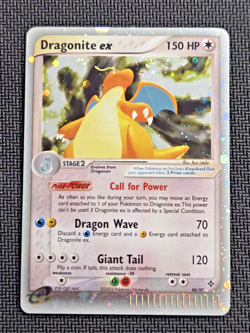 Pokemon TCG Dragonite ex 90/97 Dragon Ultra Rare Holo - Looking @ Swirl - Image 1