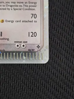 Pokemon TCG Dragonite ex 90/97 Dragon Ultra Rare Holo - Looking @ Swirl - Image 5