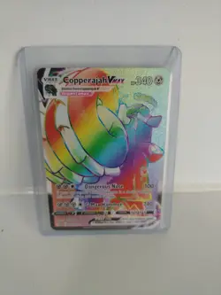 Pokemon TCG Copperajah VMAX Rebel Clash 199/192 Holo Secret Rare Rainbow - Image 1