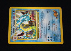 Pokemon Misty's Gyarados 13/132 Holo Gym Challenge (Moderately Played) - Image 3
