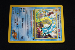 Pokemon Misty's Gyarados 13/132 Holo Gym Challenge (Moderately Played) - Image 5