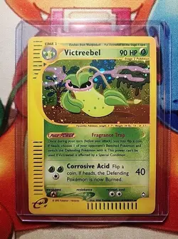 Pokemon TCG Victreebel H30/H32 Aquapolis Holo Rare - NM w/ SWIRL 💫 💎 - Image 1