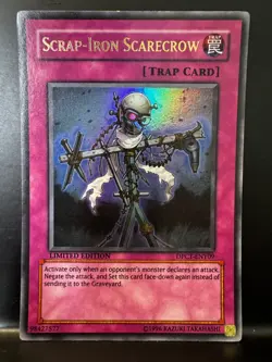 Yu-Gi-Oh YuGiOh Scrap-Iron Scarecrow - DPCT-ENY09 - Ultra Rare - Limited Edition - Image 1
