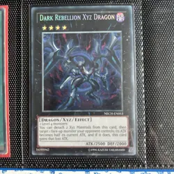 Dark Rebellion Xyz Dragon NECH-EN053 Secret Rare Unlim - Image 1