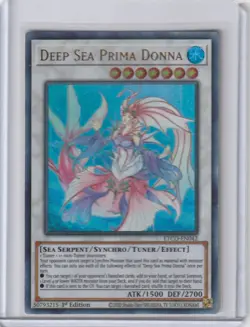 Yugioh ETCO-EN042 Deep Sea Prima Donna – Ultra Rare 1st Edition - Image 1