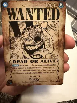 Buggy (Wanted Poster) OP09-051 Emperors in the New World Foil - Image 1